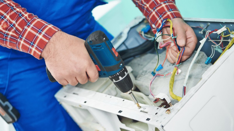 Kağıthane LG LG çamaşır makinesi kart tamiri – Su almama arızası orijinal parça ile giderildi. - Teknik servis örneği